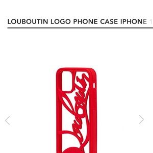 Christian Louboutin iPhone case